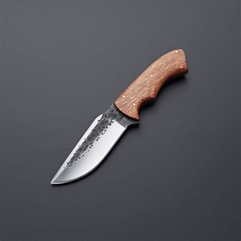 Hand Forged Carbon // Drop Point Blade // Himalayan Wood - Hometown ...