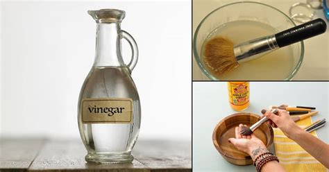 How To Clean Makeup Brushes With Vinegar ⋆ Bright Stuffs