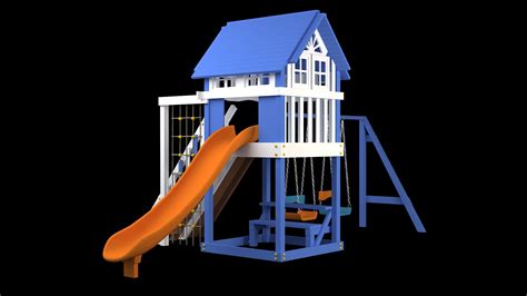 Slide Climber Playground 3D Model - TurboSquid 1961401