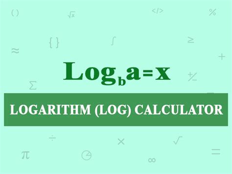 Logarithm (Log) Calculator