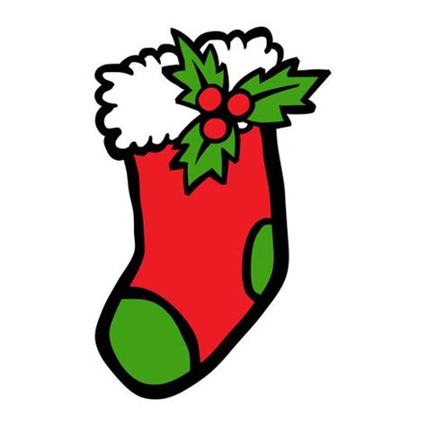 Christmas Stocking 552807 Vector Art at Vecteezy