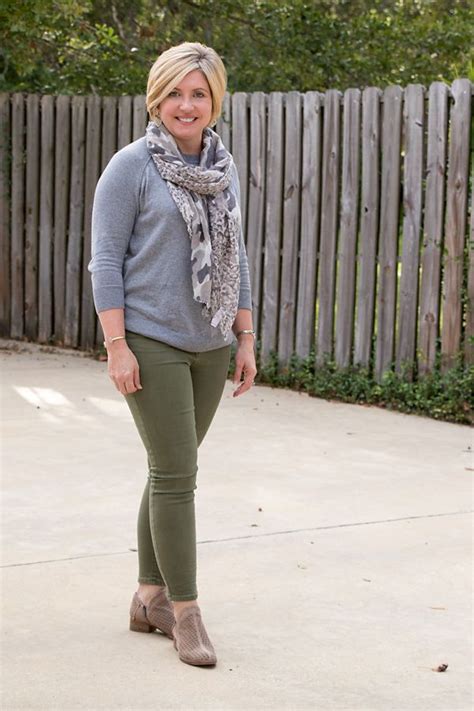 Grey and olive | Olive green pants outfit, Olive jeans outfit, Olive ...