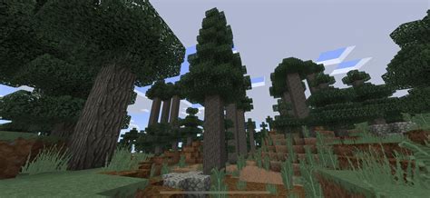 Made the Giant Tree Taiga look like a redwood forest : r/Minecraft