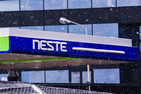 NESTE Company Logo. NESTE is Finnish is Oil Refining and Marketing ...