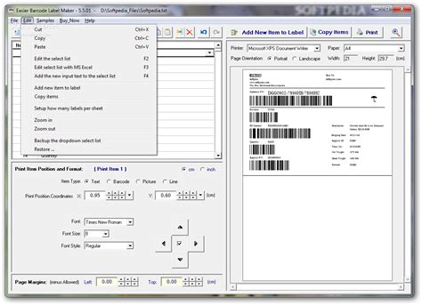 Download Easier Barcode Label Maker