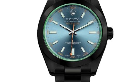 Rolex Milgauss Green Crystal Blue Dial In New York, New York, United ...