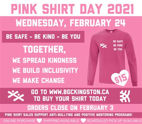 Pink Shirt Day 2021 | 96.3 Big FM