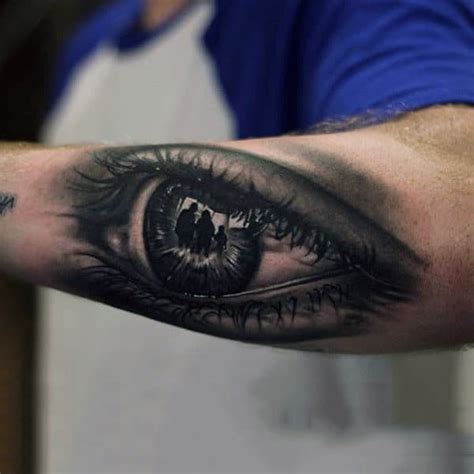 Top 100 Eye Tattoo Designs For Men - A Complex Look Closer