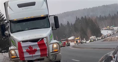 Canadian Freedom Convoy 2022 Is Now the Longest Truck Convoy on Record at 43 Miles Long! TENS OF ...