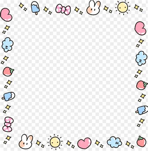 Kawaii Border cutout PNG & clipart images | TOPpng