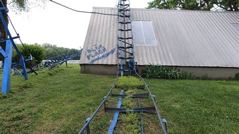 Famous backyard roller coaster POV.