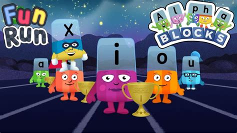 Learn Vowel I | Alphablocks Fun Run | Learn to Read | Phonics for Kids - YouTube