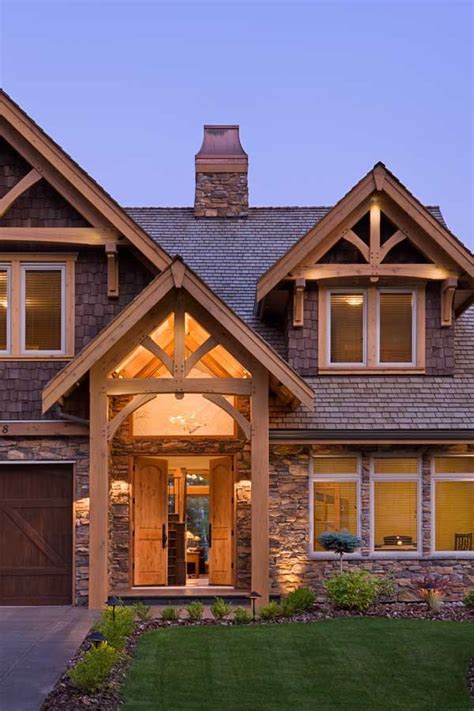 Best Gable Roof Styles & Decoration Pictures. | House exterior, Rustic ...