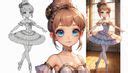 Steampunk Ballerina Anime Lovers - AI Generated Artwork - NightCafe Creator
