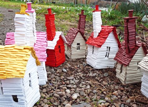 Christmas Village Houses MADE TO ORDER | Etsy