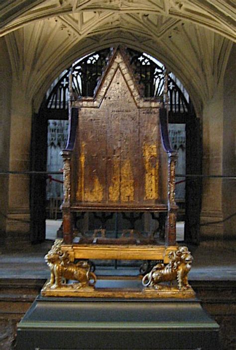 Coronation Chair of Edward I (Illustration) - World History Encyclopedia