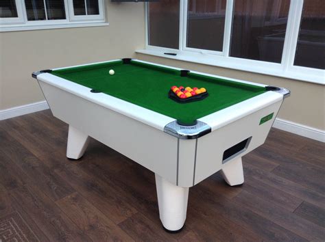 Supreme Winner Pool Table White with Free UK Delivery | IQ