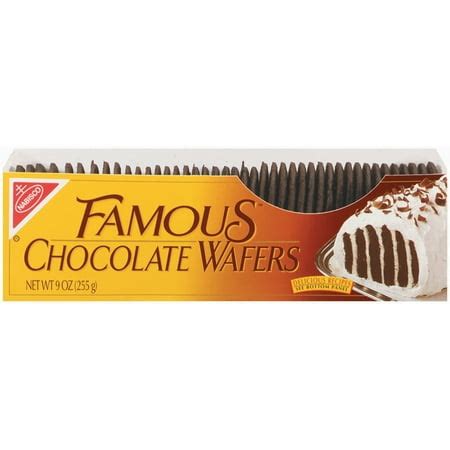 Nabisco Famous Chocolate Wafers, 9 Oz. - Walmart.com