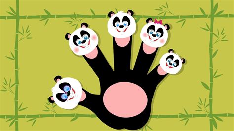 Pandas Finger Family | Songs For children - YouTube