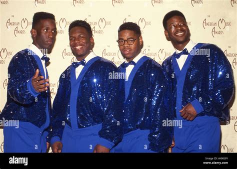 BOYZ II MEN - US group at the American Music Awards in 1992. Photo ...