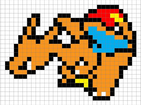 Archivo STL Charmander Evolution pixel art 🎨・Modelo para descargar y ...