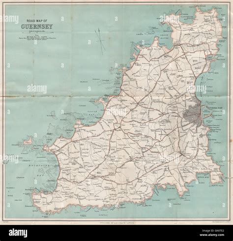 Map Of Guernsey Beaches