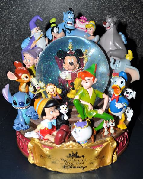 Disney Pixar Fanatics: Wonderful World Of Disney Snowglobe | Disney ...