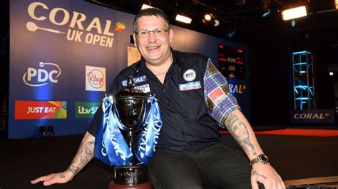 Gary Anderson wins his first UK Open darts title after beating Australian sensation Corey Cadby ...