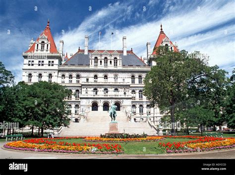 Albany New York State Capitol Building Stock Photo - Alamy