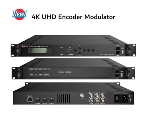 UDH HDMI 4k modulator with 1U case