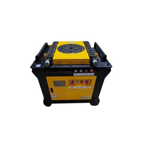 Rebar Bending Machine - Color: Black And Yellow at Best Price in New Delhi | Jp Engineering Services