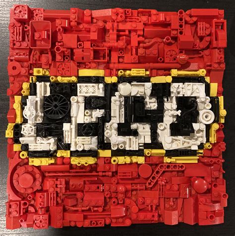 Lego logo I made from spare pieces : r/lego