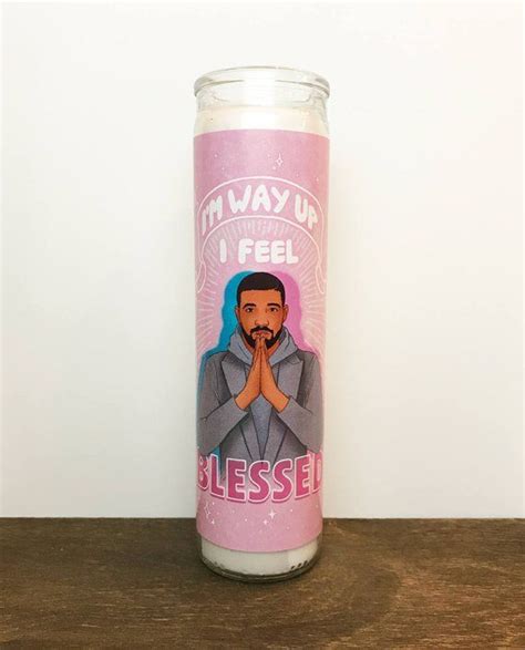 Drake Bless Up // 7 Day Altar Candle, Saint Candle in 2020 | Saint ...