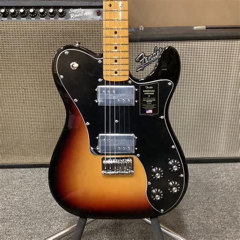 2022 Fender American Vintage II 1975 Telecaster Deluxe Sunburst - Normans Rare Guitars