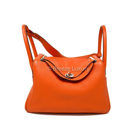 Hermes Orange Lindy 30 – breezeluxury