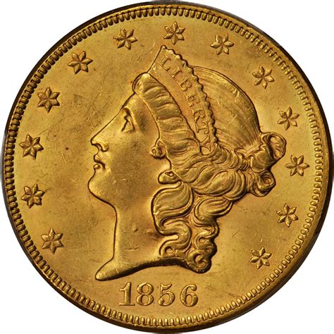 Value of 1856 $20 Liberty Double Eagle | Sell Rare Coins