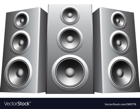 Speakers Royalty Free Vector Image - VectorStock