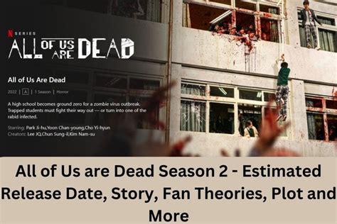 All of Us Are Dead Season 2 - Estimated Release Date, Story, Fan Theories, Plot, and More