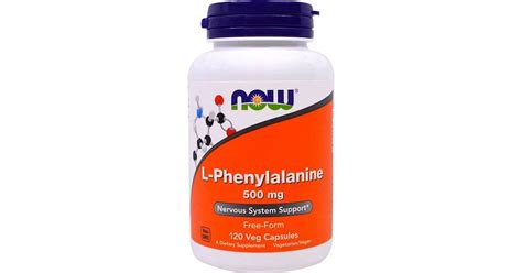 Now Foods L-Phenylalanine 120pcs 120 st • Se priser (2 butiker)