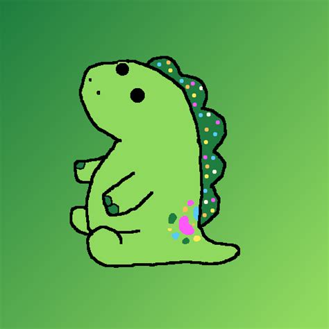 Pickle The Dinosaur Cute Wallpaper