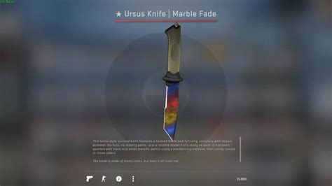 Ursus Knife | Marble Fade FN eetu991 - YouTube