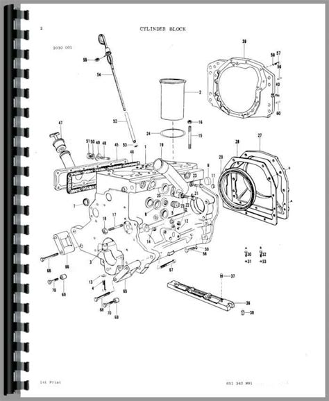 Massey Ferguson 285 Tractor Parts Manual