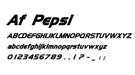 Pepsi Font Download | The Fonts Magazine