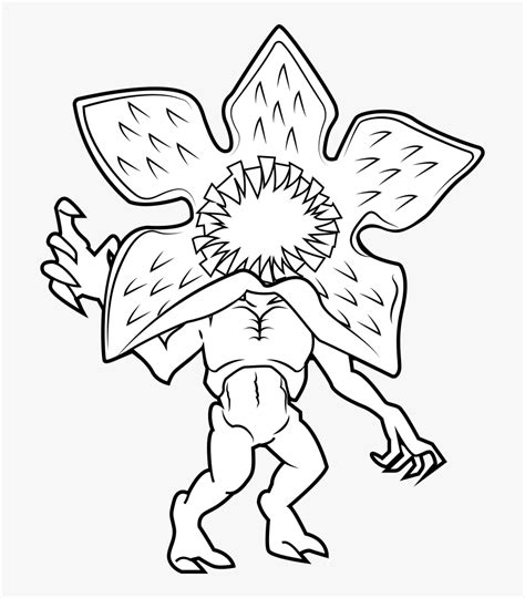 ️Demogorgon Coloring Page Free Download| Gmbar.co