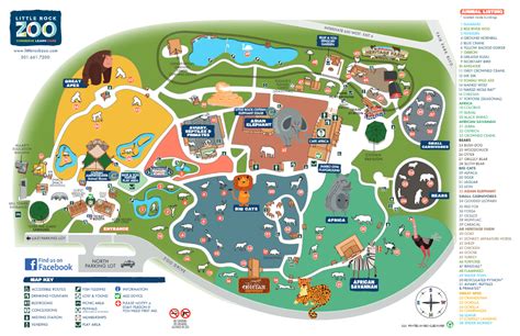 Zoo Map | Little Rock Zoo