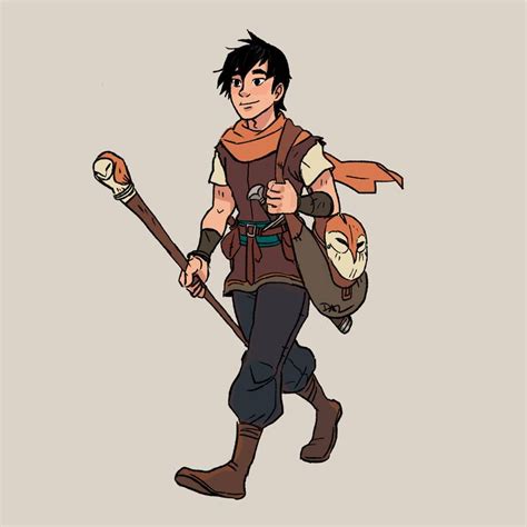 01 Adventure Protagonist by tohdraws on DeviantArt | Character design male, Fantasy character ...