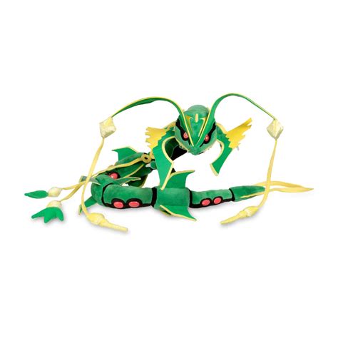 Mega Rayquaza Poké Plush | posable plush toy | Pokémon Center Original