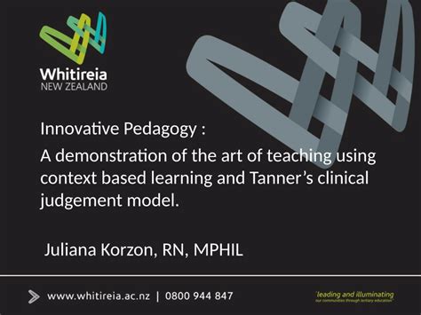 (PDF) Innovate Pedagogy – A demonstration of the art of teaching using ...