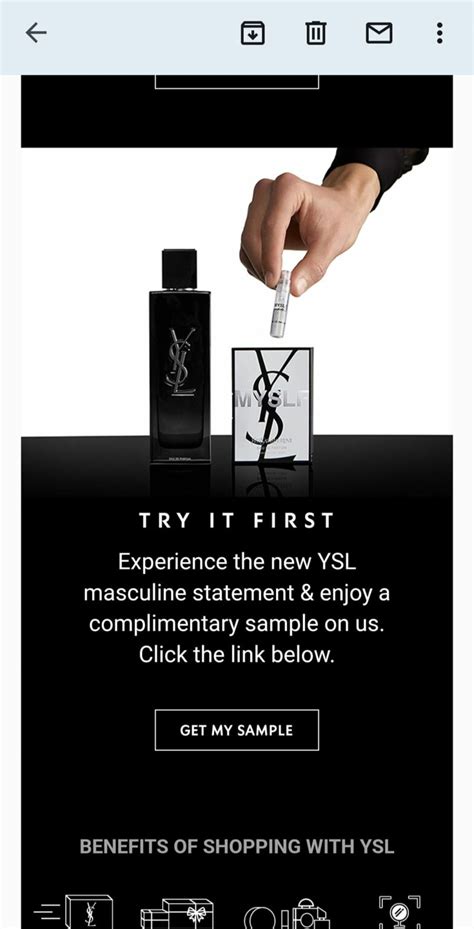 YSL MYSLF sample - Get me FREE Samples