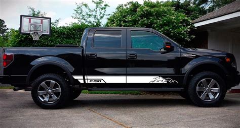 Decal Sticker Graphic Vinyl Lower Side Door Stripes for Ford F150 Bed Tailgate